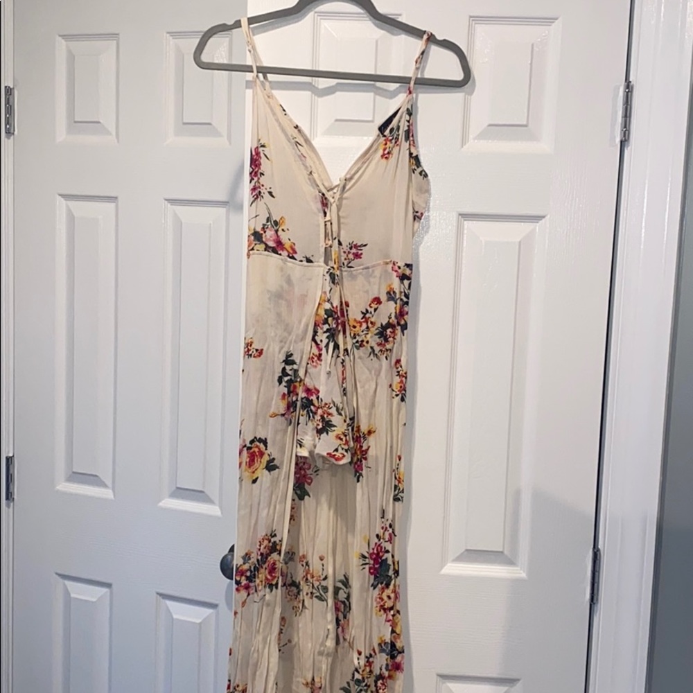 Love Tree Maxi dress with open front
